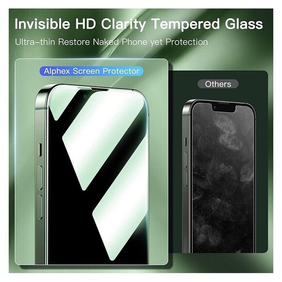 Alphex B series Shockproof Military Grade Case for iPhone 13 Pro max clear NEW - Picture 6 of 8